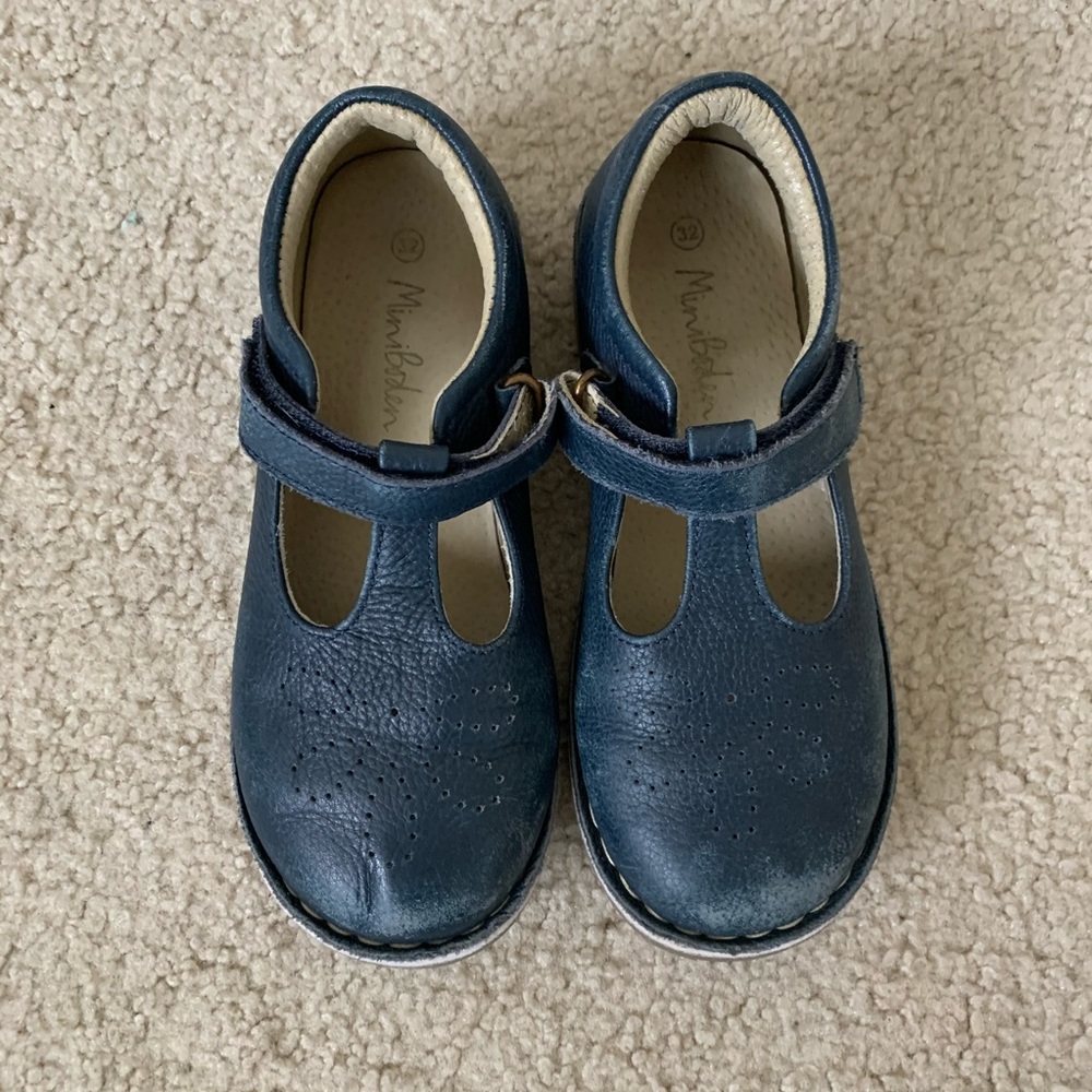 Mini Boden blue shoes